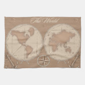 De Wereld Theedoek (Horizontaal)