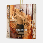 De wereld van Blanche DuBois Keramisch Ornament (Links)