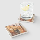 De wereld van Blanche DuBois Stenen Onderzetter (Zijkant)