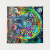 De wereld van de fantasie wandkleed (Voorkant (horizontaal))