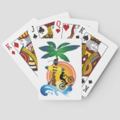 De wereld van de gisting pokerkaarten (Achterkant)