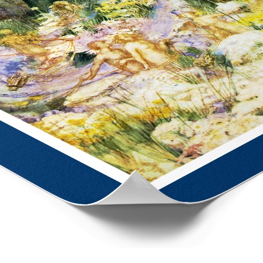 De wereld van de Lover Poster (Hoek)