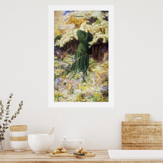 De wereld van de Lover Poster (Keuken)