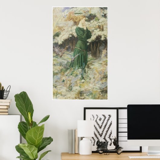 De wereld van de Lover Poster (Thuiskantoor)