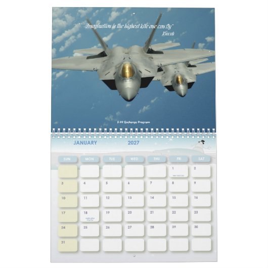 De wereld van de luchtmacht 2010 kalender (Jan 2027)