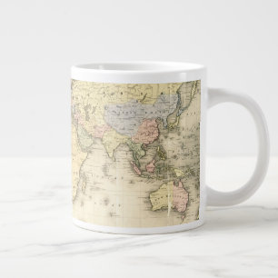 De wereld van de Mercator-projectie 1840 Grote Koffiekop