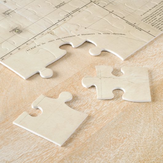 De wereld van de Mercator-projectie | 1840 Legpuzzel (Zijkant)