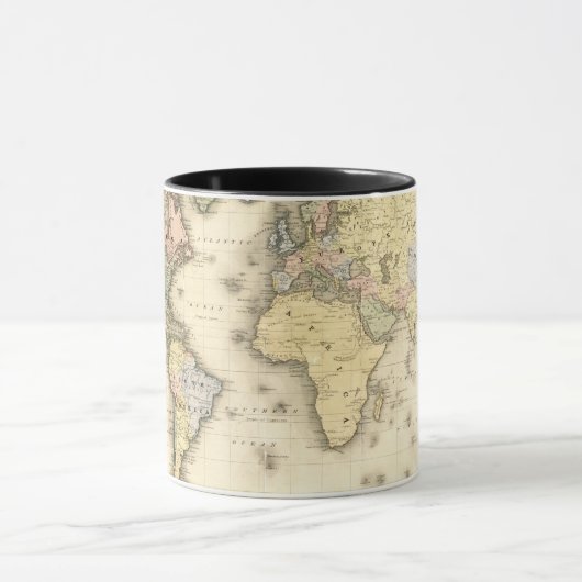 De wereld van de Mercator-projectie | 1840 Mok (Midden)