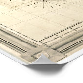 De wereld van de Mercator-projectie | 1840 Poster (Hoek)