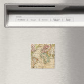 De wereld van de Mercator-projectie Magneet (Insitu (Vaatwasser))