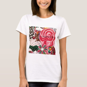 "De Wereld van de Pepermunt van Mej. Elizabeth " T-shirt