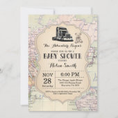 De Wereld van de Reizen van de Kaart van de Uitnod (Voorkant)