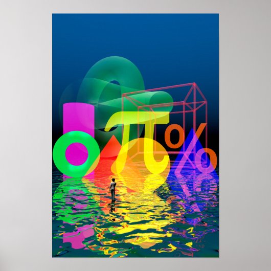 De wereld van de wiskunde poster (Voorkant)