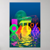 De wereld van de wiskunde poster (Voorkant)