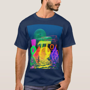 De wereld van de wiskunde t-shirt