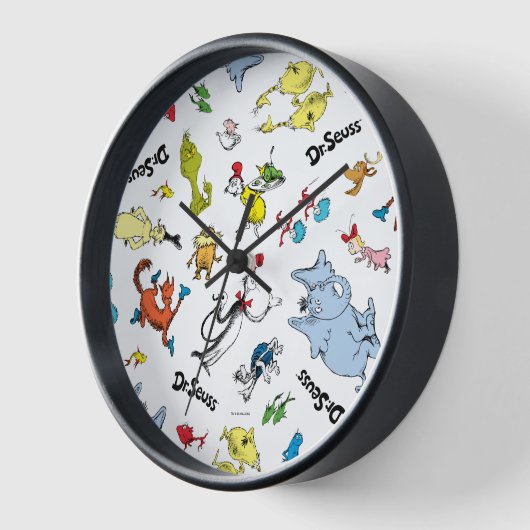 De wereld van Dr. Seuss-patroon (Hoek)