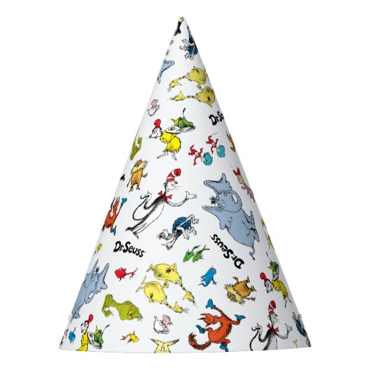 De wereld van Dr. Seuss-patroon Feesthoedjes (Voorkant)