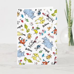 De wereld van Dr. Seuss-patroon Kaart