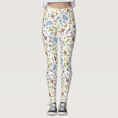 De wereld van Dr. Seuss-patroon Leggings (Voorkant)