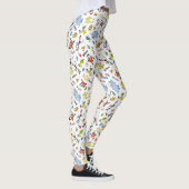 De wereld van Dr. Seuss-patroon Leggings (Rechts)