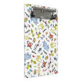 De wereld van Dr. Seuss-patroon Mini Klembord (Schuin)