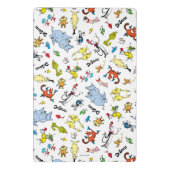 De wereld van Dr. Seuss-patroon Mini Klembord (Achterkant)
