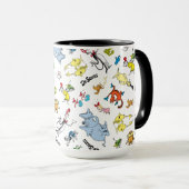 De wereld van Dr. Seuss-patroon Mok (Voorkant rechts)