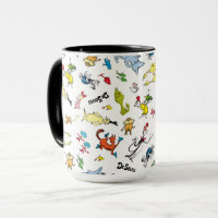 De wereld van Dr. Seuss-patroon
