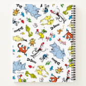 De wereld van Dr. Seuss-patroon Notitieboek (Achterkant)