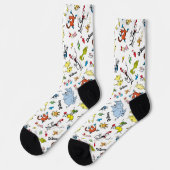 De wereld van Dr. Seuss-patroon Sokken (Links)