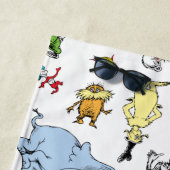 De wereld van Dr. Seuss-patroon Strandlaken (In situ)