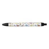 De wereld van Dr. Seuss-patroon Zwarte Inkt Pen (Voorkant)