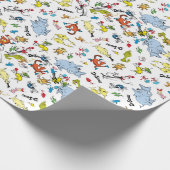 De wereld van Dr. Seuss Pattern Cadeaupapier (Hoek)