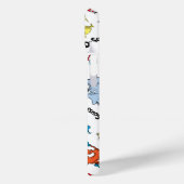 De wereld van Dr. Seuss Pattern Case-Mate iPhone Case (Achterkant / Links)