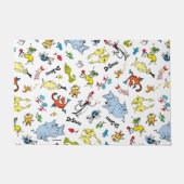 De wereld van Dr. Seuss Pattern Deurmat (Voorkant)