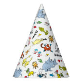 De wereld van Dr. Seuss Pattern Feesthoedjes (Links)
