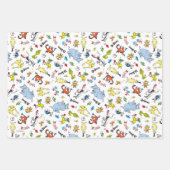 De wereld van Dr. Seuss Pattern Inpakpapier Vel (Voorkant 2)