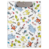 De wereld van Dr. Seuss Pattern Klembord (Voorkant)