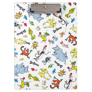 De wereld van Dr. Seuss Pattern Klembord