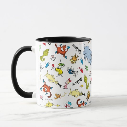 De wereld van Dr. Seuss Pattern Mok (Links)