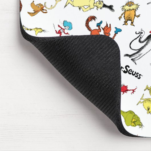 De wereld van Dr. Seuss Pattern Muismat (Hoek)