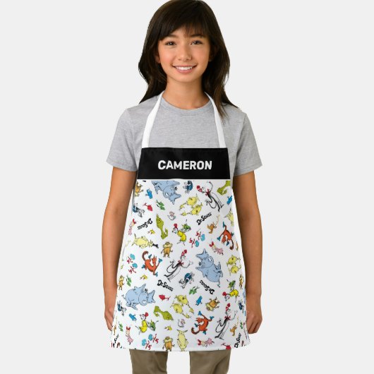 De wereld van Dr. Seuss Pattern Schort (Insitu)