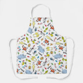 De wereld van Dr. Seuss Pattern Schort (Voorkant)