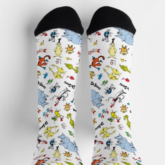 De wereld van Dr. Seuss Pattern Sokken (Top)