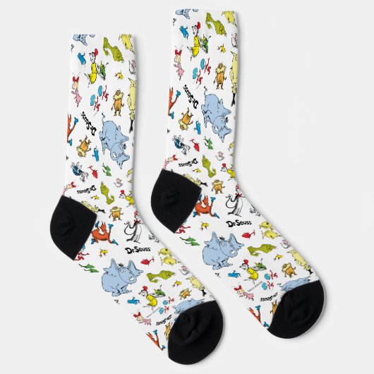 De wereld van Dr. Seuss Pattern Sokken (Rechts)