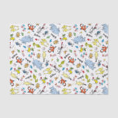 De wereld van Dr. Seuss Pattern Tissuepapier (Voorkant)