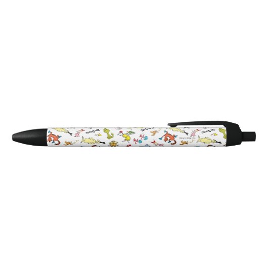 De wereld van Dr. Seuss Pattern Zwarte Inkt Pen (Bovenkant)