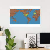 De wereld van Folding@Home Poster (Thuiskantoor)