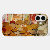 De wereld van het geld Case-Mate iPhone case (Achterkant (horizontaal))