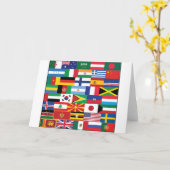 De Wereld van het hallo:) Kaart (Gele Bloem)